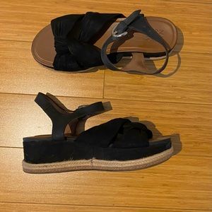 Naturalizer espadrille wedges with straps
